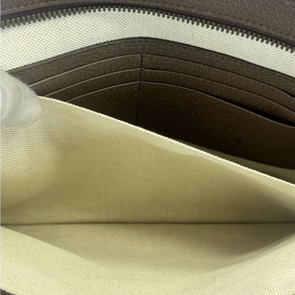 Rare Gucci Ophidia Web Khaki Clutch Bag